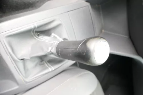 VW Polo 9N 9N3 Schaltknauf Schaltsack Schaltung 6Q1711113G United Leder schwarz (176358)