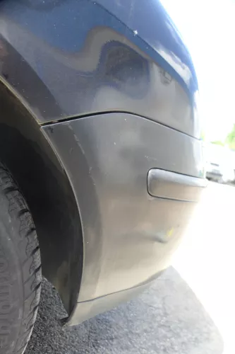 VW Polo 9N Stoßstange Frontstoßstange vorne schwarz LC9Z SWR (176393)