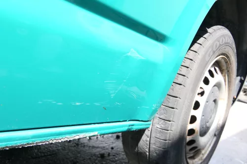 VW T5 T6 Tür vorne rechts Beifahrertür weiß grün (ohne Anbauteile) Facelift (176405)