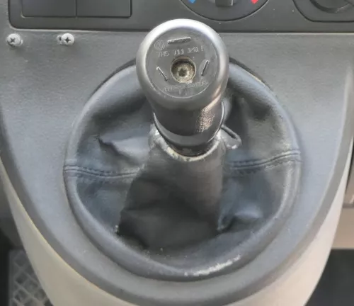 VW T5 Schaltung Schalthebel 5-Gang Schaltknauf Schaltsack Schaltehebel Schaltun