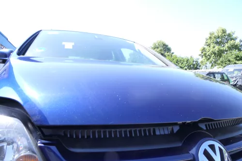 VW Golf 6 5M 521 Plus Motorhaube Haube Klappe vorne blau LD5Q (176479)