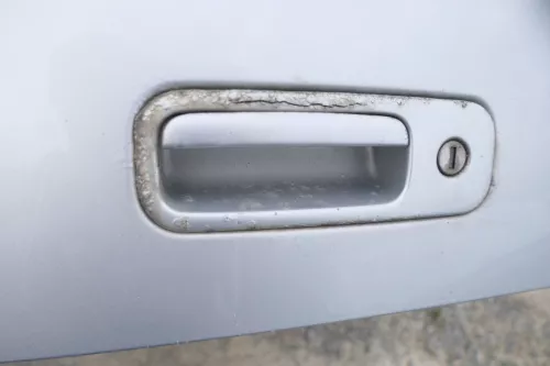 VW Golf 4 Limousine Heckklappe Kofferraumklappe Klappe hinten silber LA7W ohnAnb (176618)