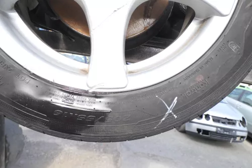 1x Felge Alufelge Golf 4 VW Polo 9N 9N3 6,5j x16 H2 ET42 - KBA 43946  BBS  X (176627)