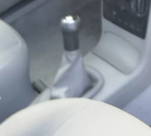 VW Lupo Polo 6N2 Schaltknauf Schaltsack Schaltung Schaltknüppel grau (176664)