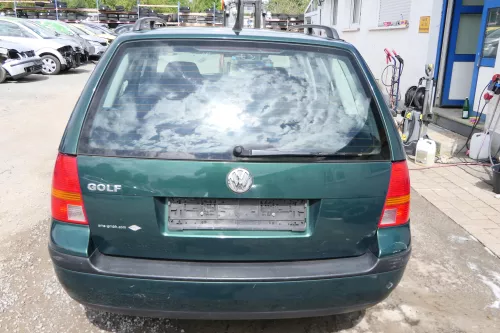 VW Golf 4 Bora Kombi Stoßstange hinten Heckstoßstange Stoßfänger grün LC6M (176672)