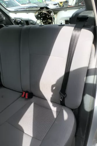 Ibiza 6L Rückbank Rücksitzbank Sitz OHNE Kopfstütze Sitzbank 3-Punkt Sitze grau (176697)