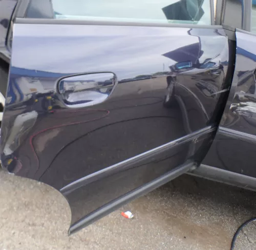 Audi A4 B5 Tür nur Türblatt hinten rechts blau LZ5L - Facelift (176725)