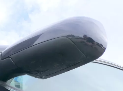 Audi A4 B5 Spiegel Außenspiegel links elektrisch blau LZ5L Facelift Glas (176726)