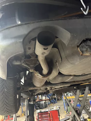 A4 B5 Auspuff Endschalldämpfer + Mittelschalldämp Endtopf 1,8 ADR ARG AVV APT AF (176736)