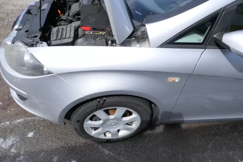 Seat Altea 5P Kotflügel vorne links grau silber LS7N (176741)