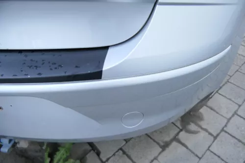 Seat Altea 5P Stoßstange hinten Heckstoßstange Stoßfänger grau silber LS7N (176745)