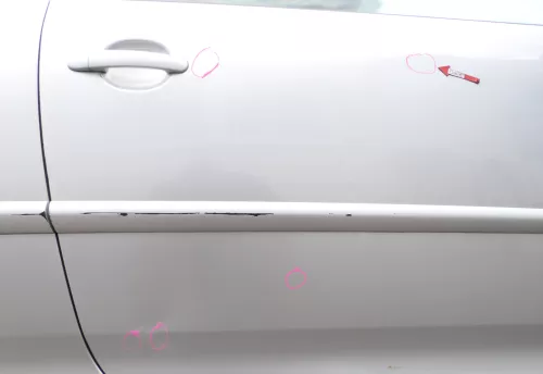 Golf 5 V 1K Tür nur Türblatt vorne rechts Beifahrertür 2/3-Türer silber LA7W (176919)