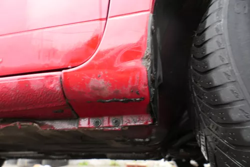VW Lupo Kotflügel vorne rechts rot LP3G (177048)