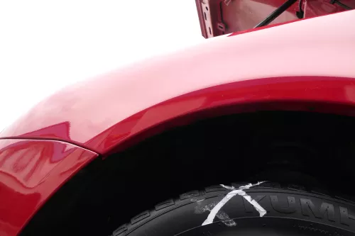 VW Lupo Kotflügel vorne links rot LP3G vorn (177050)