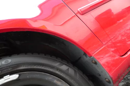 VW Lupo Kotflügel vorne links rot LP3G vorn (177050)