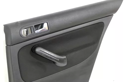 1x VW Golf 4 1J Limousine Türverkleidung Verkleidung Tür hinten rechts schwarz (177069)