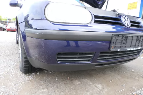 VW Golf 4 1J Stoßstange vorne Stoßfänger vorn blau LB5N (177088)