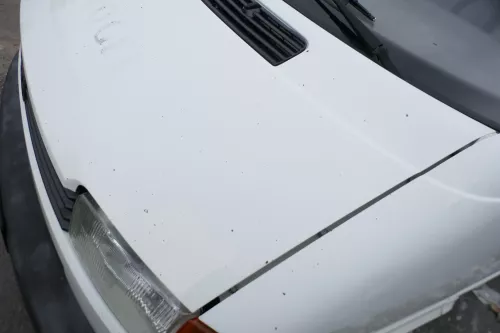 VW T4 Transporter Pritsche Motorhaube Haube Klappe vorne weiß R902 Kurze AC0 (177118)