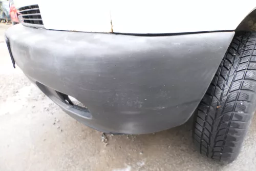 VW T4 kurze Version Stoßstange Frontstoßstange vorne schwarz AC-0 7D0807221 Nebe (177127)