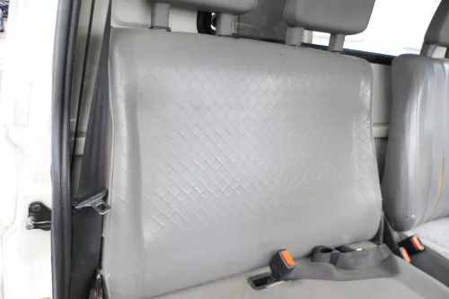 VW T4 Sitz vorne rechts 2er Doppel Beifahrersitz Doppelsitzbank grau mit Konsole (177147)