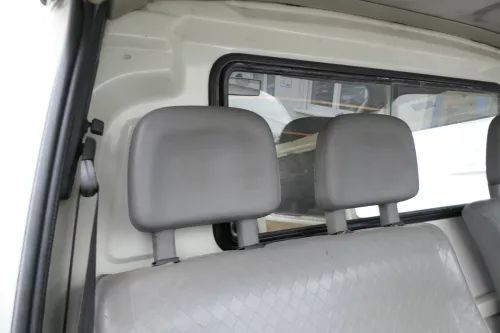 VW T4 Sitz vorne rechts 2er Doppel Beifahrersitz Doppelsitzbank grau mit Konsole (177147)