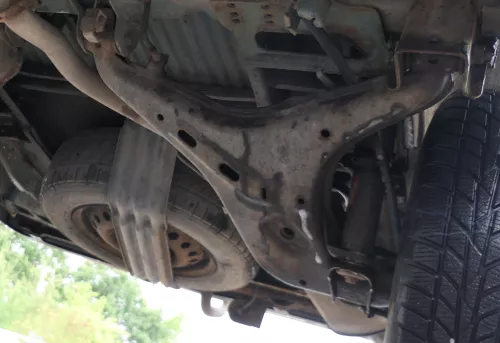 VW T4 Auspuff Endschalldämpfer Endtopf mitte 1.9 TDI AAB AJA ABL (177152)