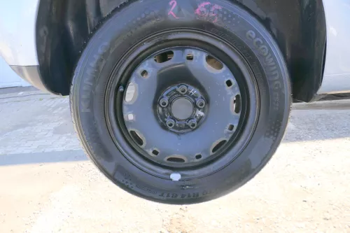 2x VW Polo 9N Felgen Reifen 165/70 R14 81T Sommerreifen 5jx14H2 ET35 ca. 6-7 mm (177169)