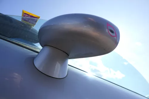 Audi TT 8N Spiegel Außenspiegel links elektrisch verstellba silber LY7W (177201)