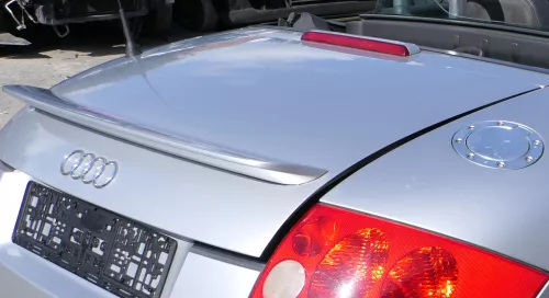 Audi TT 8N Roadster Heckklappe Kofferraumklappe Klappe Spoile hinten silber LY7W (177204)