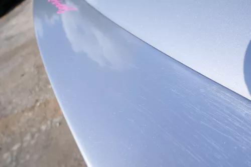 Audi TT 8N Roadster Heckklappe Kofferraumklappe Klappe Spoile hinten silber LY7W (177204)