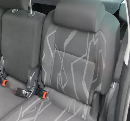 Roomster 5J Sitz Rückbank Rücksitzbank Lehne hinten links