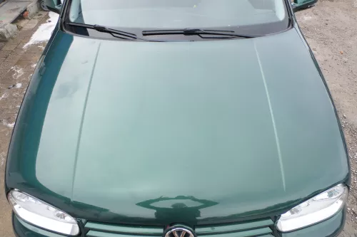 VW Golf 4 1J Motorhaube Haube Klappe vorne grün LC6M Frontklappe