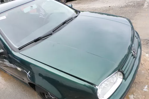 VW Golf 4 1J Motorhaube Haube Klappe vorne grün LC6M Frontklappe (177627)