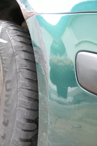 VW Golf 4 1J Stoßstange vorne Stoßfänger vorn grün LC6M (177628)