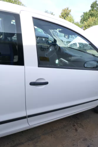 VW Fox 5Z Tür vorne rechts Beifahrertür weiß0 LB9A - ohne Anbauteile (177653)