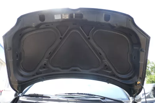 VW Fox 5Z Motorhaube Klappe vorn vorne schwarz LC9Z Haube (177678)