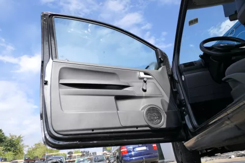 1x VW Fox 5Z Türverkleidung Verkleidung Tür vorne links schwarz 5Z3867013 71N (177687)