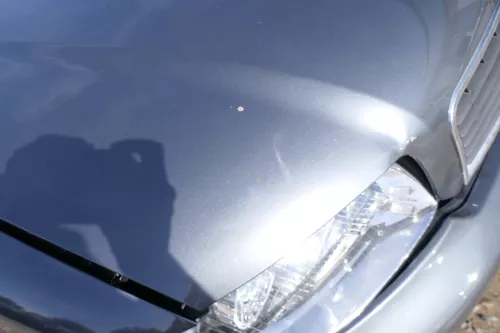 Audi A4 B6 8E Motorhaube Haube Klappe grau LX7Z +Grill (177698)