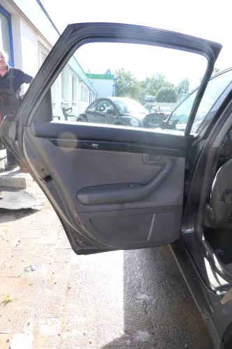 1x A4 8E B6 Türverkleidung Verkleidung Tür hinten links swing dunkelgrau (177706)
