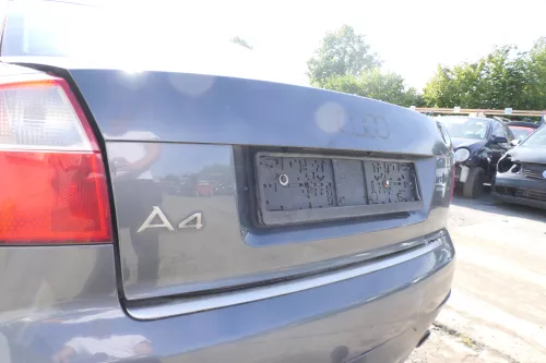 Audi A4 B6 8E Limousine Limo Heckklappe Klappe hinten grau LX7Z  - DELLE !!! (177728)