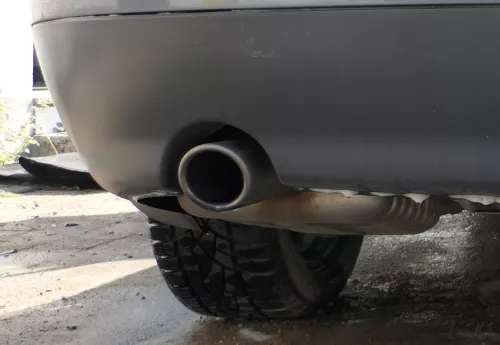 1x A4 8E B6 Auspuff Endschalldämpfer Endtopf links 2,4 BDV AMM (177742)