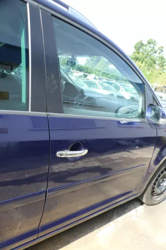 VW Touran 1T3 1T Tür vorne rechts Beifahrertür blau LB5N -ohne Anbauteile (177782)