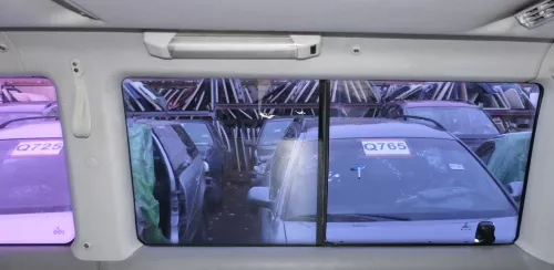 VW T4 C-Säulen Verkleidung links grau Abdeckung Multivan über Fenster