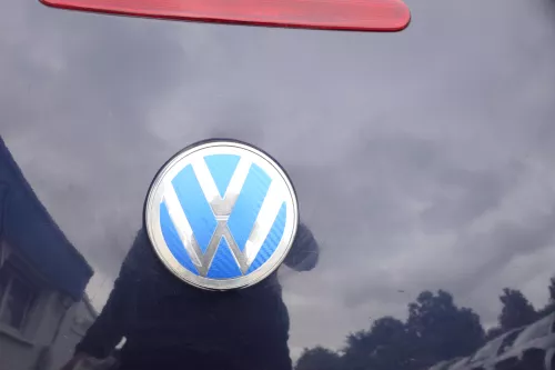 VW New Beetle 1C 9C Heckklappe mit Scheibe Klappe hinten blau LG5T (ohneSchlo (178019)