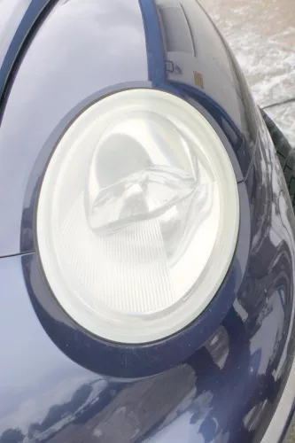 New Beetle 9C Stoßstange vorne Stoßfänger vorn blau LG5T mit Nebelscheinwerfer (178021)