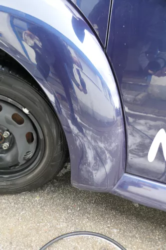 VW New Beetle 9C Kotflügel vorne links blau LG5T 1C0821103H (178024)