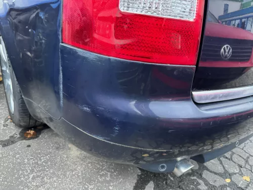 Quattro A6 4B Kombi Stoßstange hinten Heckstoßstange blau LZ5L Facelift + PDC (178109)