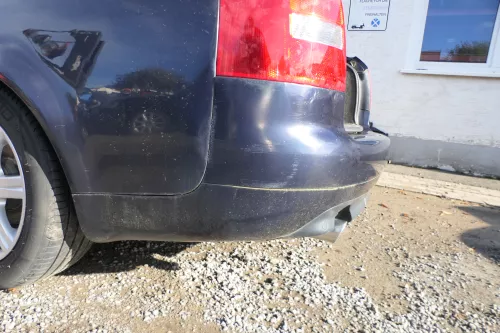 Quattro A6 4B Kombi Stoßstange hinten Heckstoßstange blau LZ5L Facelift + PDC (178109)