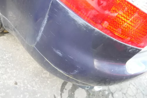 Quattro A6 4B Kombi Stoßstange hinten Heckstoßstange blau LZ5L Facelift + PDC (178109)