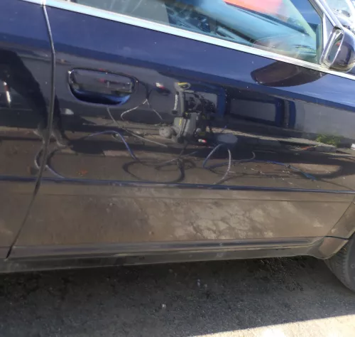 Audi A6 4B C5 Tür nur Türblatt vorne rechts Beifahrertür blau LZ5L (178114)